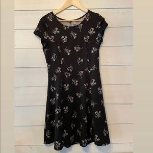 Roller skate print dress.